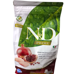 N&D Prime Tavuk Ve Narlı Küçük Irk Yetişkin Köpek Maması 2,5 Kg.