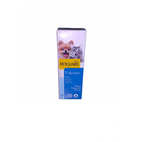 Petguard Valerian Drop Sakinleştici Damla 50Ml.