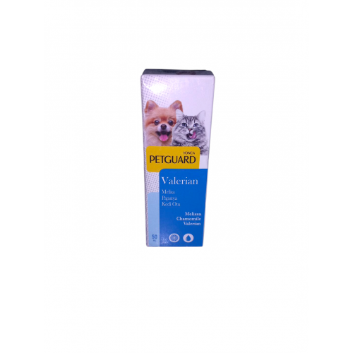 Petguard Valerian Drop Sakinleştici Damla 50Ml.
