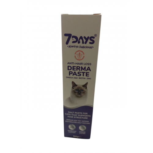 7 Days Derma Paste 100 Gram - Tüy Dökümü Engelleyici Macun