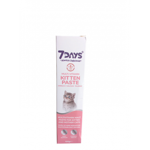 7 Days Kitten Paste 100 Gram - Yavru Kedi Gelişim Macunu