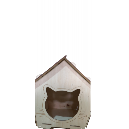 Ahşap Kedi Evi