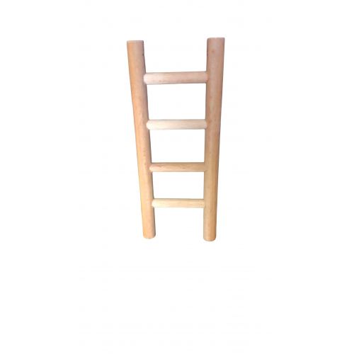 Ahşap Kuş Kafes İçi Merdiven