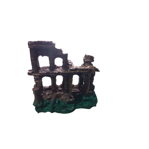 Akvaryum Dekoru Antik Efes Harabesi Orta Boy