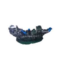 Akvaryum Dekoru Büyük Gemi