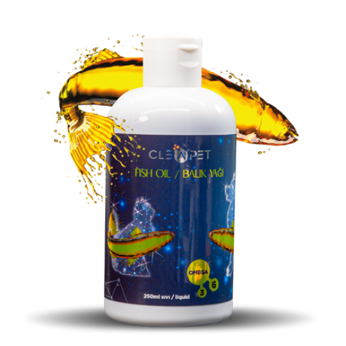 Cleapet Exclusive Omega-3 Balık Yağı 250Ml.