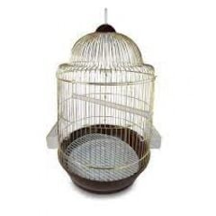 Dayang Yuvarlak Pirinç Kafes 33X50