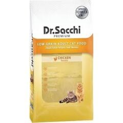 Dr.sacchi Düşük Tahıllı Tavuklu Yetişkin Kedi Maması 10Kg