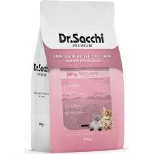 Dr.sacchi Premium Düşük Tahıllı Yavru Kedi Maması 10Kg