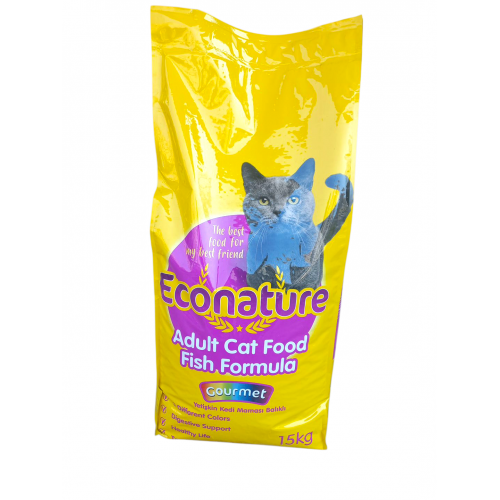 Econature Gurme Yetişkin Kedi Maması 15 Kg