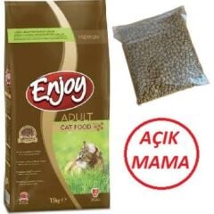 Enjoy Yetişkin Kedi Maması 1Kg (Açık)