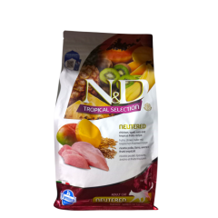 N&D  Tropical Selection Tavuklu Ve Tropikal Meyveli Kısırlaştırılmış Kedi Maması 1,5 Kg