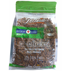 Felicia 1 Kg Tavuklu Az Tahıllı Yetişkin Kedi Maması Hypoallergenic Kedi Maması