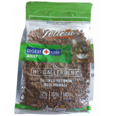 Felicia 1 Kg Tavuklu Az Tahıllı Yetişkin Kedi Maması Hypoallergenic Kedi Maması