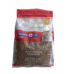 Felicia 1Kg. Kuzulu Az Tahıllı Yetişkin Kedi Maması Hypoallergenic Kedi Maması