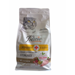 Felicia Düşük Tahıllı Kısırlaştırılmış Tavuklu Yetişkin Kedi Maması 2Kg