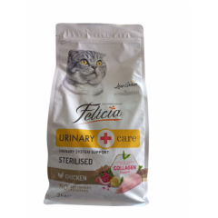 Felicia Düşük Tahıllı Kısırlaştırılmış Tavuklu Yetişkin Kedi Maması 2Kg