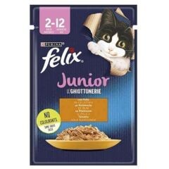 Felix Tavuk Etli Yavru Yaş Kedi Maması 85 Gr