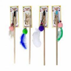 Flash Cat Tüylü Çıngıraklı Kedi Oltası