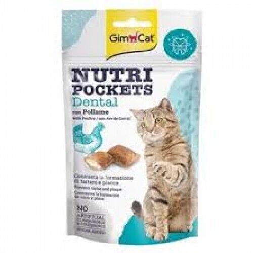 Gimcat Nutripockets Kedi Ödülü Dental 60Gr