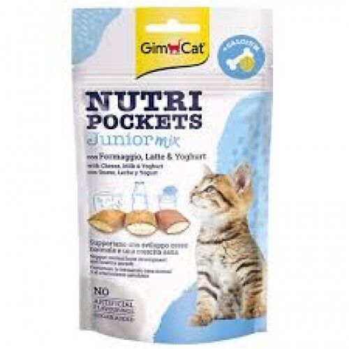 Gimcat Nutripockets Kedi Ödülü Junior Mix 60Gr