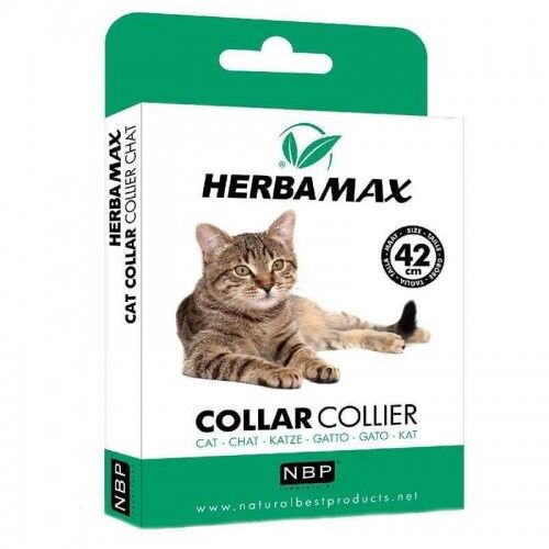 Herba Max Kediler İçin Doğal Pire Tasması 42 Cm