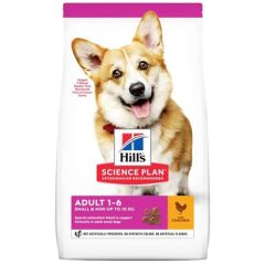 Hills Adult Small Miniature Hindi-Tavuk Küçük Irk Köpek Maması 1.5 Kg (Malt Pasta Hediyeli)