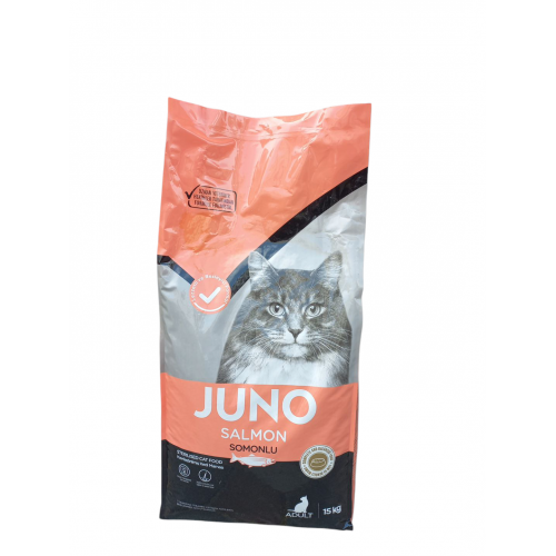 Juno Somonlu Kısırlaştırılmış Kedi Maması 15 Kg
