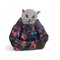 Kedi Kafalı Kedi Yatağı