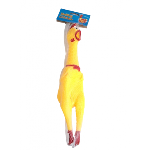 Köpek Kedi Için Öten Sesli Horoz Tavuk Oyuncağı Medium