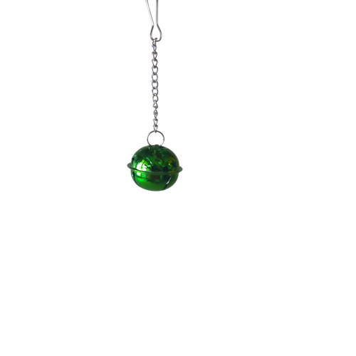 Kuş Oyuncağı Zilli Metal Top Sarkaç
