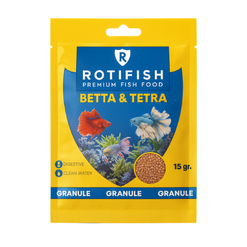 Rotifish Premium Fish Food Betta & Tetra 15 g