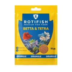 Rotifish Premium Fish Food Betta & Tetra 15 g