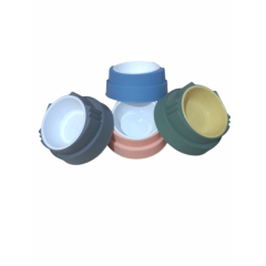 Lüx Plastik Tekli Kedi Kulaklı Mama Kabı