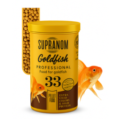 Supranom Goldfish Professional 33 – Japon Balığı Yemi 250 ml (Pellet Food)