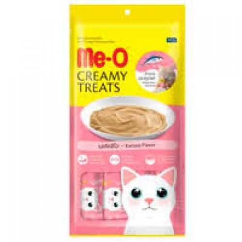 Me-O Creamy Çizgili Orkinos Balıklı Kedi Ödülü 4X15 Gr