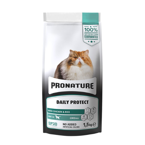 Pronature Daily Protect Chicken & Rice 1,5 Kg Kedi Maması