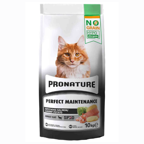 Pronature Perfect Maintenance Artichoke, Salmon, Shrimp & Potato 1,5 Kg Kedi Maması
