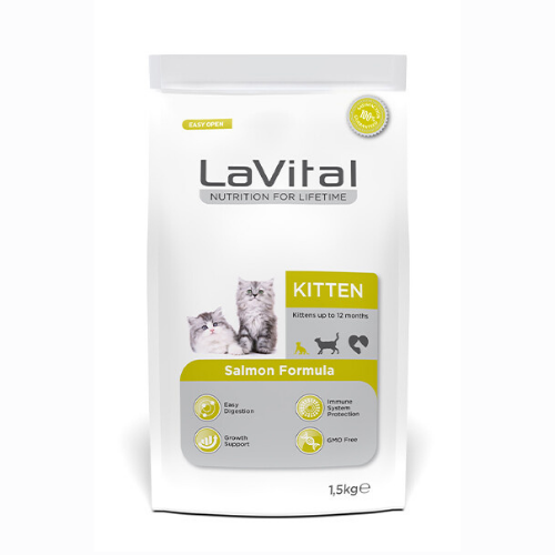 LaVital Kitten Salmon Formula 1,5 Kg Yavru Kedi Maması