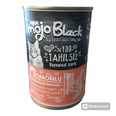 Mycat Mojo Black No :4 Tahılsız  Somonlu Yetişkin Kedi Konservesi 400gr