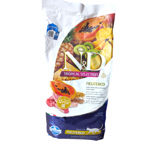N&D prime Cat Tropical Selection Chiecken Neutered 10Kg