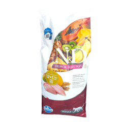 N&D prime Tropıcal Selectıon Tavuklu Yetişkin Kedi Maması 10 Kg