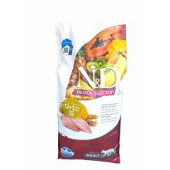 N&D prime Tropıcal Selectıon Tavuklu Yetişkin Kedi Maması 10 Kg