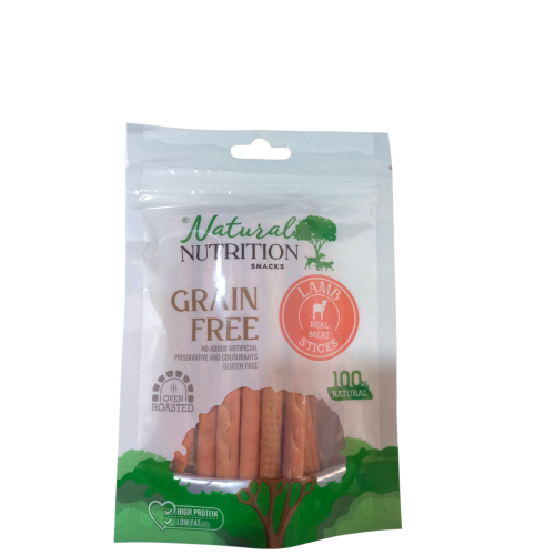 Natural Nutrition Kuzu  Stıck  Köpek Ödül Maması 75Gr.