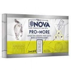 Nova Kediler İçin (1-10 Kg) Deri Ve Tüy Bakımı Ense Damlası 2Ml