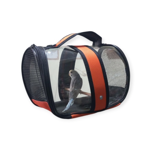 Pati Naturel Pet 30X22X21 Cm Tünekli Sultan Papağanı Ve Muhabbet Kuşutaşıma Çantası