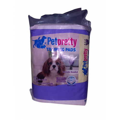 Pet Prettypet Pretty Lavantalı Köpek Tuvalet Eğitim Pedi 60X90 Cm 10 Lu