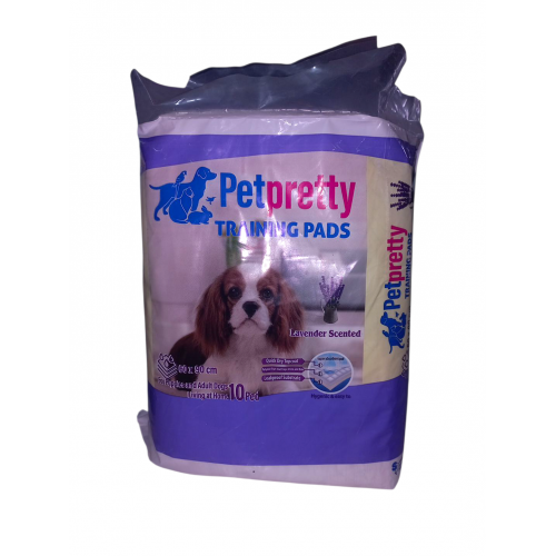 Pet Prettypet Pretty Lavantalı Köpek Tuvalet Eğitim Pedi 60X90 Cm 10 Lu