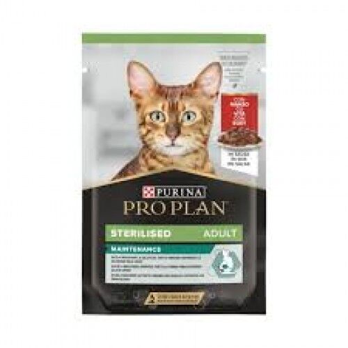 Pro Plan Delicate Biftekli Kısırlaştırılmış Kedi Konservesi 85Gr.  (4 Adet)