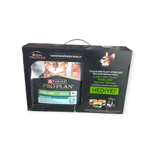 Pro Plan Kısırlaştırılmış Somon Balıklı Kedi Maması 1,5Kg